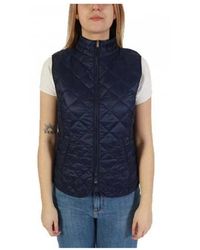 Marella - Jassen ,Blauw ,Blazer Vest - Lyst
