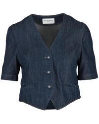 Officine Generale - Denim Jackets - Lyst
