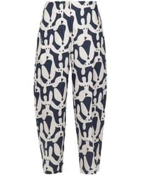 Ottod'Ame - Wide Trousers - Lyst