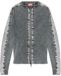 DIESEL - Cardigan k-matty - Lyst