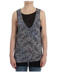 CoSTUME NATIONAL - Sleeveless Tops - Lyst
