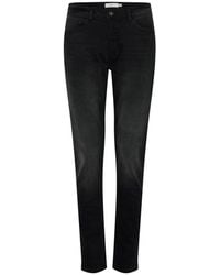 Ichi - Skinny Fit Jeans - Lyst
