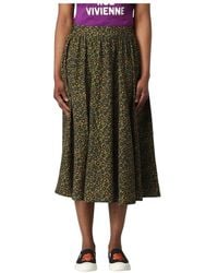 KENZO - Midi Skirts - Lyst
