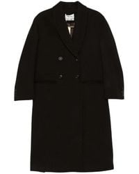 Low Classic - Wol Met Sjaalkraag Jas - Lyst