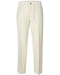 SELECTED - Straight Trousers - Lyst