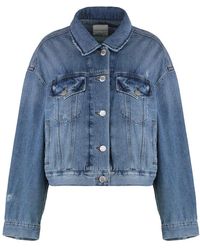 Pinko - Garbone Denim Jacket - Lyst