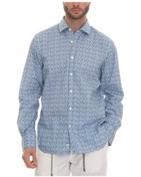 Canali - Casual Shirts - Lyst