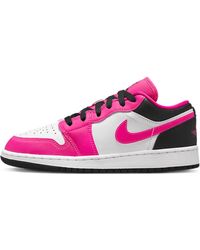 Dunk - Sneakers basse rosa chiaro di Nike in Bianco | Lyst
