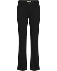 Mos Mosh - Deluxe flare jeans schwarz - Lyst