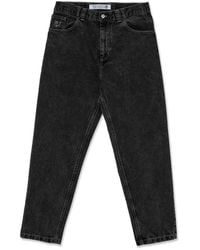 POLAR SKATE - Jeans in denim di cotone con ricamo - Lyst
