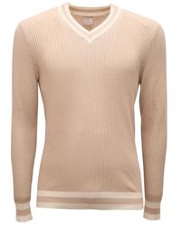 Eleventy - Truien & Vesten ,Katoen Maglione Cotton Sweater - Lyst