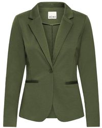 Ichi - Jassen ,Groen ,Ihkate Bl Jacket - Lyst