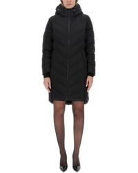 Michael Kors - Jassen ,Zwart ,Polyester Stijlvolle Parka Met Capuchon Voor Vrouwen - Lyst