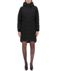 Michael Kors - Jassen ,Zwart ,Polyester Stijlvolle Parka Met Capuchon Voor Vrouwen - Lyst