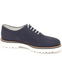 Hogan - Schoenen ,Blauw ,Leer Francesina Route H259 - Lyst