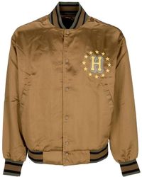 Huf - Jassen ,Bruin ,Katoen Galactic Stack Bomberjack Camel - Lyst