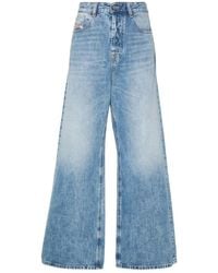 DIESEL - Wide Jeans - Lyst