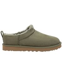 UGG - Schoenen ,Groen ,Polyester Klassieke Micro Bootie - Lyst