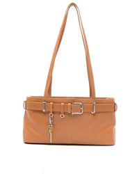 OSOI - Tassen ,Bruin ,Katoen Shoulder Brocle Mini - Lyst