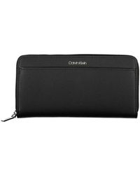 Calvin Klein - Schwarze Damen Geldbörse Mit Rfid-Schutz - Lyst