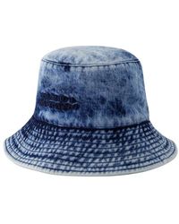 Isabel Marant - Giorgia bucket hat - baumwolle - hellblau - Lyst