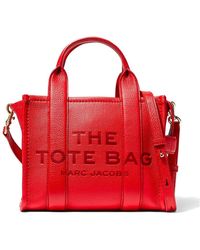 Marc Jacobs - Schwarze 'the tote bag' mit logo - Lyst