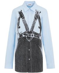 Jean Paul Gaultier - Dresses > day dresses > shirt dresses - Lyst