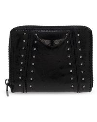 Zadig & Voltaire - Accessoires ,Zwart ,Wallets & Cardholders - Lyst