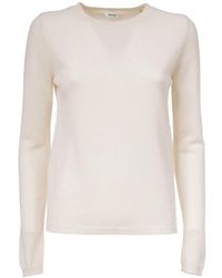 Aspesi - Truien & Vesten ,Kasjmier Cashmere Crewneck Trui - Lyst