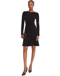 Guess - Kleedjes ,Zwart ,Polyester Korte Jurken - Lyst