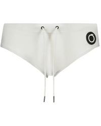 Trussardi - Witte Elastische Strandzwemkleding Briefs - Lyst