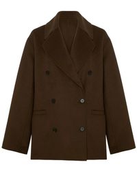 CESARE GASPARI - Cashmere Tailored Coat - Lyst