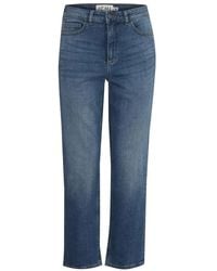 Ichi - Straight Jeans - Lyst