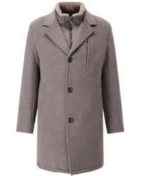 Gimo's - Wollen Jas Met Afneembare Capuchon - Lyst