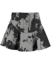 Fendi - Denim Skirts - Lyst