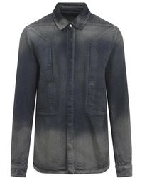 Rick Owens - Denim Shirts - Lyst