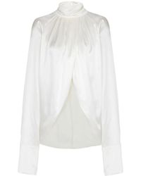 Balmain - Blouses - Lyst
