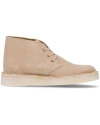 Clarks - Brauner wildleder mokassin lifestyle schuh - Lyst