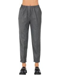 ROSSO35 - Cropped Trousers - Lyst