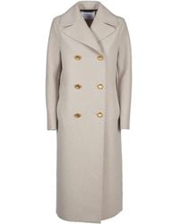 Harris Wharf London - Double-Breasted Coats - Lyst