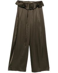 KHAITE - Wide Trousers - Lyst