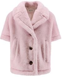 Max Mara - Faux Fur & Shearling Jackets - Lyst