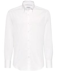 Brunello Cucinelli - Casual Shirts - Lyst