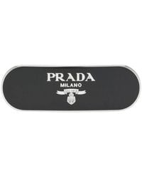 Prada - Accessoires ,Zwart ,Haarclip - Lyst