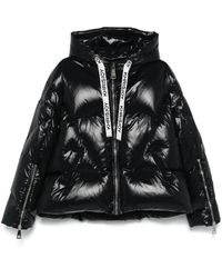 Khrisjoy - Schwarze Daunenjacke Feder - Lyst