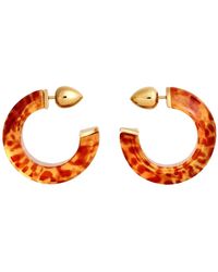 Alaïa - Edge Hoops Ohrringe - Lyst