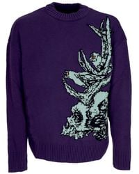 DOLLY NOIRE - Round-Neck Knitwear - Lyst