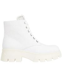 Calvin Klein - Lace-Up Ankle Boots - Lyst