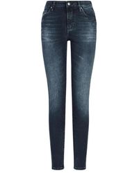 Armani Exchange - Super skinny jeans - mile high - Lyst