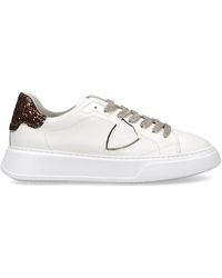 Philippe Model - Schoenen ,Wit ,Katoen Temple Tennis Sneakers - Lyst